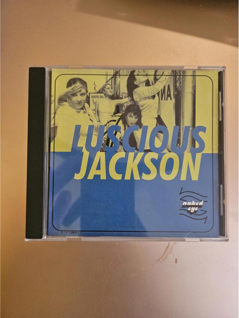 Luscious Jackson "Naked Eye" CD Single 1990s - EUC